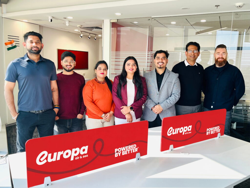Europa Air & Sea India team